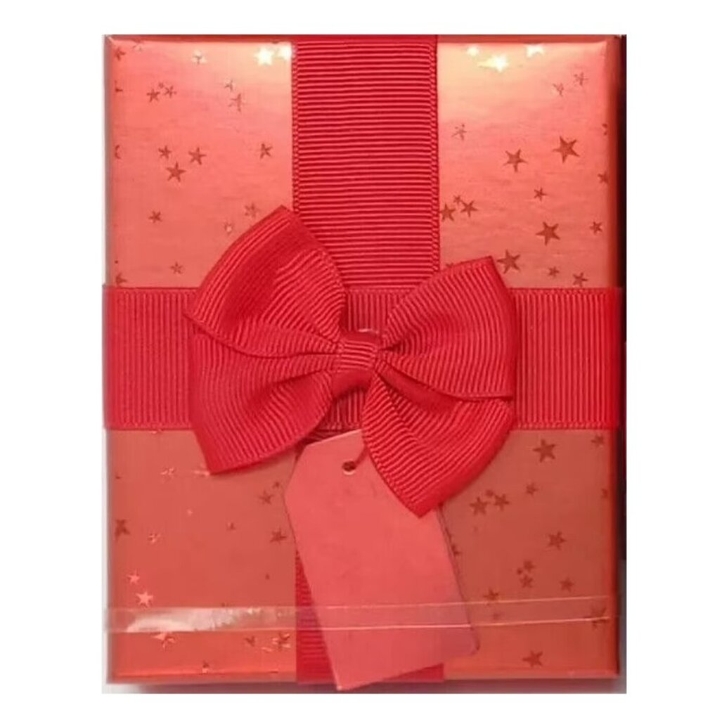 NWT Gift Card Holder Box Red with Bow for All Occasions, SET OF 6 Macy's